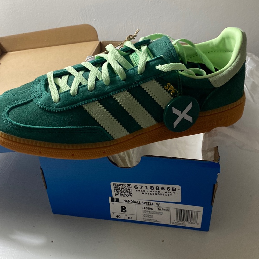 Adidas handball Spezial Collegiate green semi green spark (women’s)